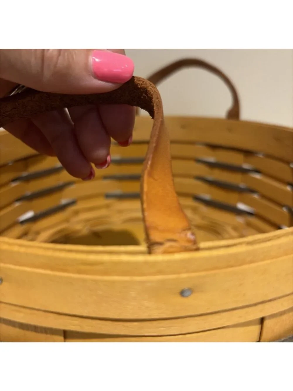 Longaberger vintage round